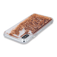 Liquid Sparkle TPU case for Xiaomi Redmi 9 gold