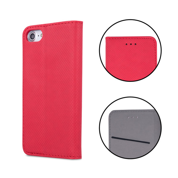 Smart Magnet case for Realme GT Neo 2 red