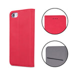 Smart Magnet case for iPhone 7 / 8 / SE 2020 / SE 2022 red