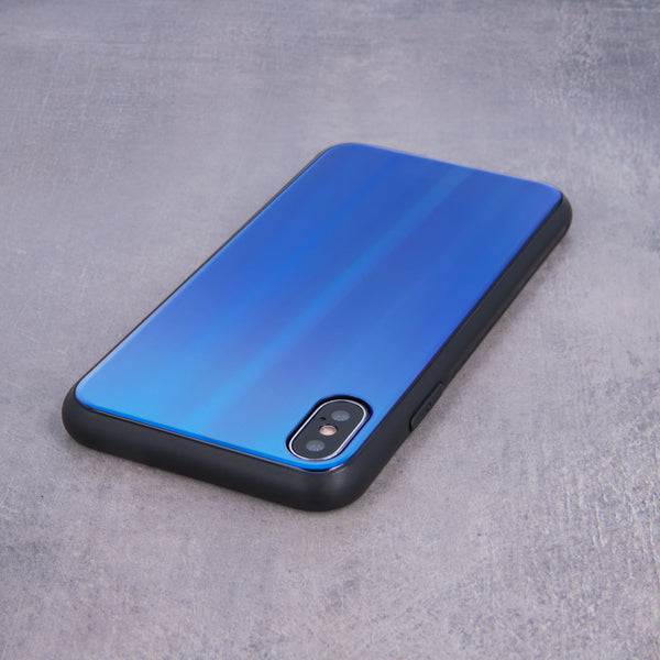 Aurora Glass case for Xiaomi Redmi Note 10 4G / 10S dark blue