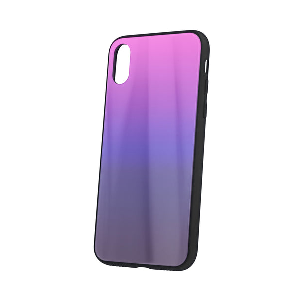 Aurora Glass case for Samsung Galaxy A50 / A30s / A50s pink-black