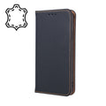 Genuine Leather Smart Pro case for Xiaomi Redmi Note 10 Pro / 10 Pro Max black