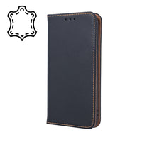 Genuine Leather Smart Pro case for Samsung Galaxy A20S black