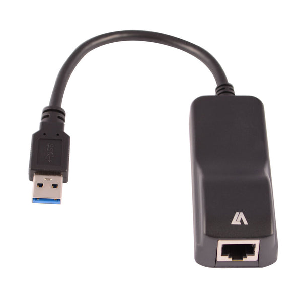 Ethernet to USB adapter V7 CBLUSB3RJ-1E         Black