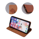 Genuine Leather Smart Pro case for iPhone 13 6,1&quot; brown