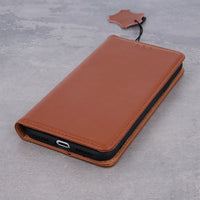 Genuine Leather Smart Pro case for iPhone 13 Mini 5,4&quot; brown