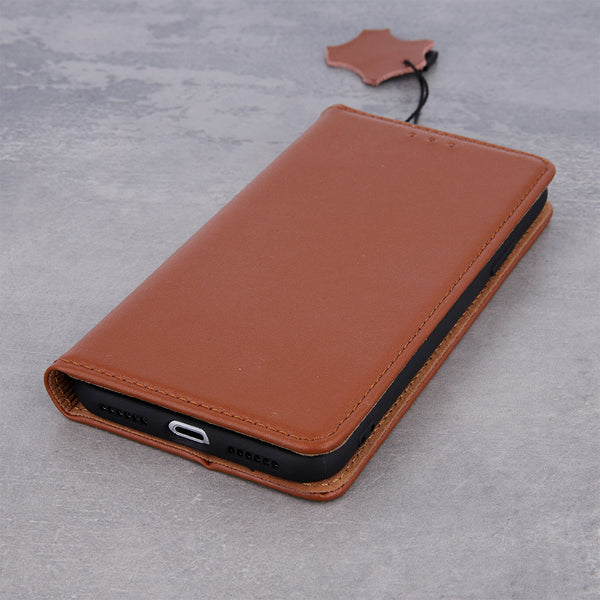 Genuine Leather Smart Pro case for Xiaomi Redmi Note 10 5G / Poco M3 Pro / M3 Pro 5G brown