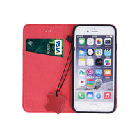 Genuine Leather Smart Pro case for Xiaomi Redmi 10 / Redmi 10 2022 / Redmi Note 11 4G (China) maroon