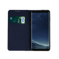 Genuine Leather Smart Pro case for Samsung Galaxy A22 4G navy blue