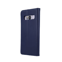 Genuine Leather Smart Pro case for iPhone 13 Pro 6,1&quot; navy blue