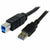 USB A to USB B Cable Startech USB3SAB3MBK 3 m Black