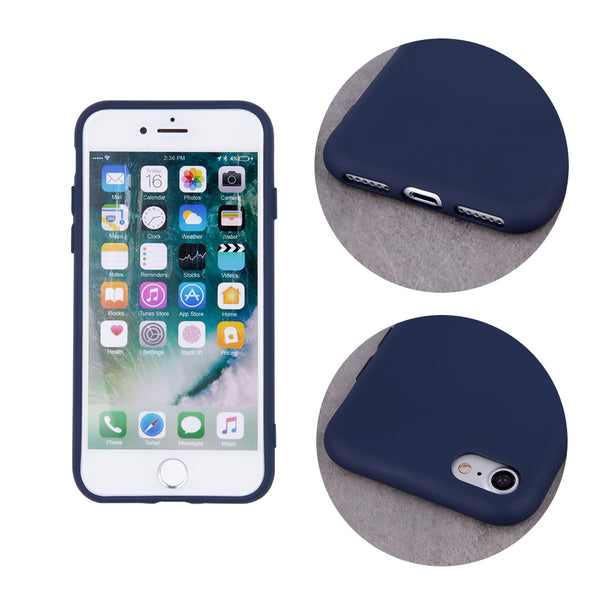 Silicon case for iPhone 11 dark blue