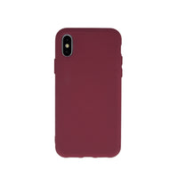 Silicon case for Samsung Galaxy A51 burgundy