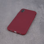 Silicon case for Realme 7i Global burgundy