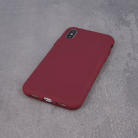 Silicon case for Samsung Galaxy A51 burgundy