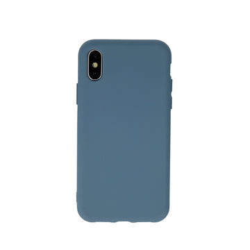 Silicon case for iPhone 11 gray blue