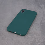 Silicon case for Motorola Moto G100 / Edge S forest green