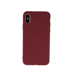 Matt TPU case for Huawei P Smart 2021 burgundy