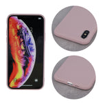 Matt TPU case for iPhone XR powder pink