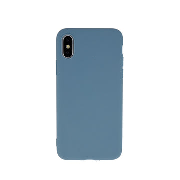 Matt TPU case for iPhone 7 / 8 / SE 2020 / SE 2022 gray blue