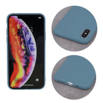 Matt TPU case for Huawei Y6 2019 gray blue