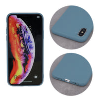 Matt TPU case for Huawei Y6 2019 gray blue