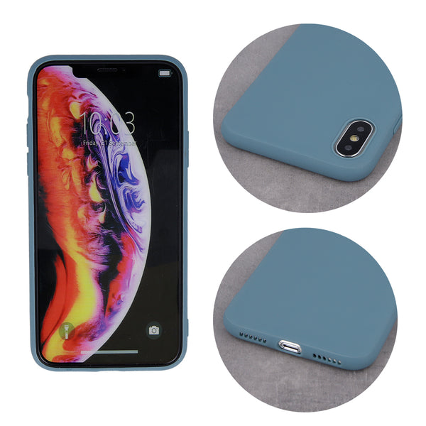 Matt TPU case for Huawei P Smart 2019 / Honor 10 Lite gray blue