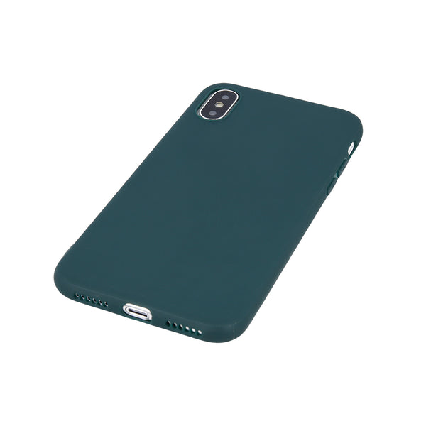 Matt TPU case for Oppo A54 5G / A74 5G / A93 5G forest green