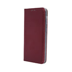 Smart Magnetic case for Realme 8i burgundy