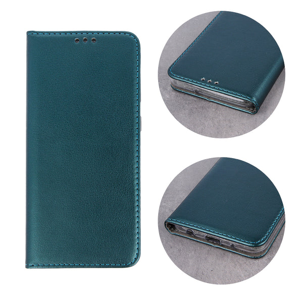 Smart Magnetic case for Samsung Galaxy S22 Plus dark green