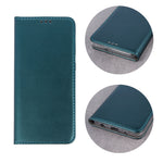 Smart Magnetic case for Huawei P20 Lite dark green