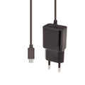 Maxlife MXTC-03 charger 2.1A black with microUSB cable 1 m