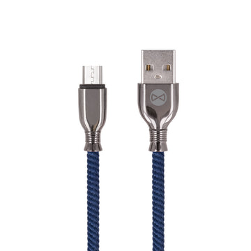 Forever Tornado cable USB - microUSB 1,0 m 3A navy blue