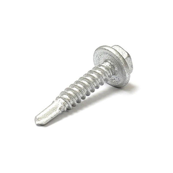 250 Pcs 16Mm Hex Head Self Drill Screws C3 Galvanised 10G