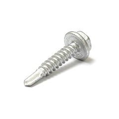 250 Pcs 16Mm Hex Head Self Drill Screws C3 Galvanised 10G