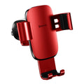 Baseus car holder Metal Age gravity red