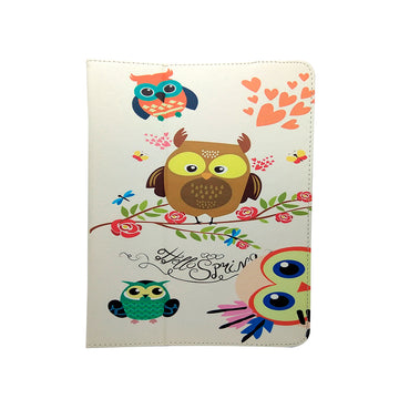 Universal case Owls Family for tablet 9-10”