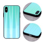 Aurora Glass case for Xiaomi Redmi Note 10 4G / 10S neo mint