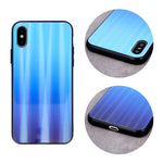 Aurora Glass case for Xiaomi Redmi 9T / Poco M3 blue