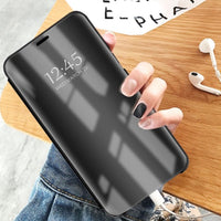 Smart Clear View Case for Motorola Moto G8 Power Lite black