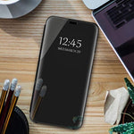 Smart Clear View Case for Samsung Galaxy A50 / A30s / A50s black