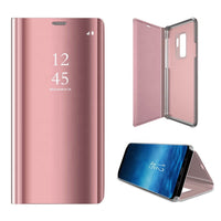 Smart Clear View case for Samsung Galaxy S22 Plus pink