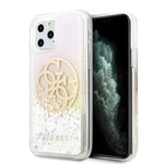 Guess case for iPhone 11 Pro GUHCN58LGIRGP hard case Liquid Glitter 4G Circle