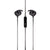 Setty wired earphones Sport black