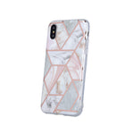 Geometric Marmur Case for iPhone 7 / 8 / SE 2020 / SE 2022 pink