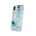 Geometric Marmur Case for Samsung Galaxy A72 4G / A72 5G green