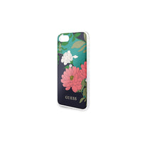 Guess case for iPhone 7 / 8 / SE 2020 GUHCI8PCUTRFL01 black hard case Flower Collection