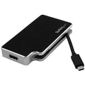 USB C to VGA/HDMI/DVI Adapter Startech CDPVGDVHDB           Silver