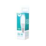 LED Bulb E27 C37 3W 230V 4500K 245lm Forever Light