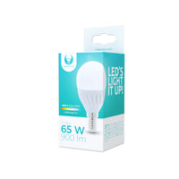 LED bulb E14 G45 10W 230V 6000K 900lm ceramic Forever Light